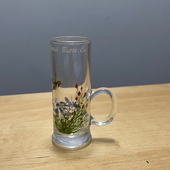 Crested Butte Co tall shot glass - Picture 3 of 5